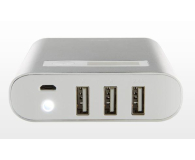 PNY Power Bank PNY PowerPack AD10400 wyśw 3 porty usb - 1401574 - zdjęcie 2